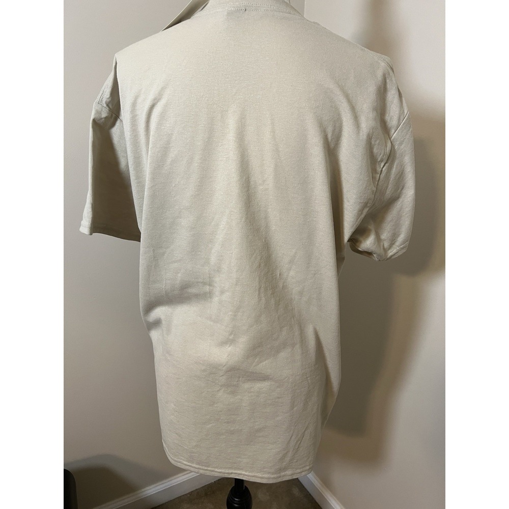 Woman's Checkered Boot Stitch Graphic T-Shirt Tee Size L S/S Comfort Western - Picture 4 of 7